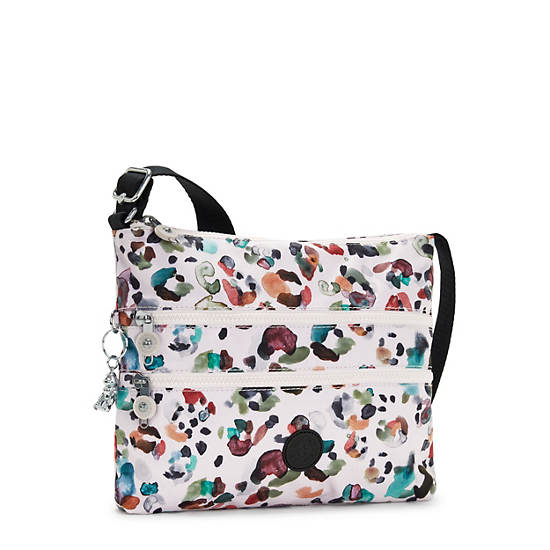 Kipling Alvar Printed Crossbodytassen Wit Gekleurd | België 2144SG